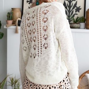 Off White Knit Sweater